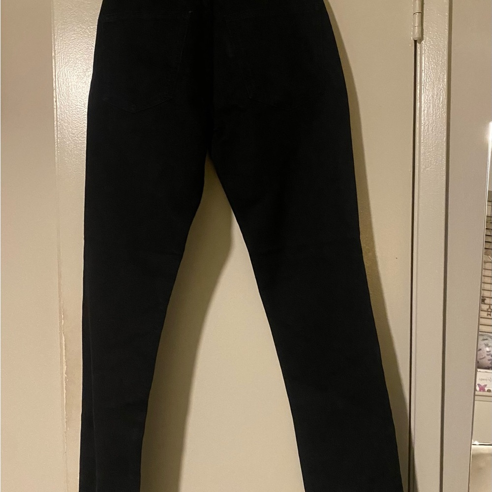 Zara Black Straight Leg Jeans